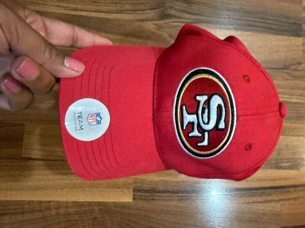 NFL San Francisco 49ers Red Adjustable Strapback Hat One Size